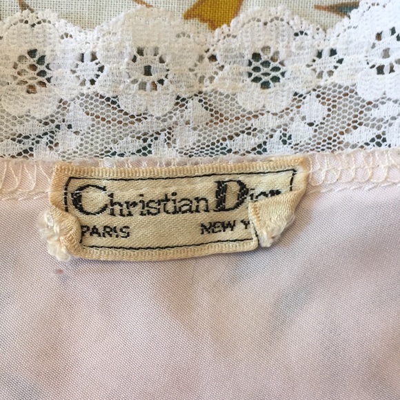 Vintage silk Christian Dior camisole - Picture 2 of 4